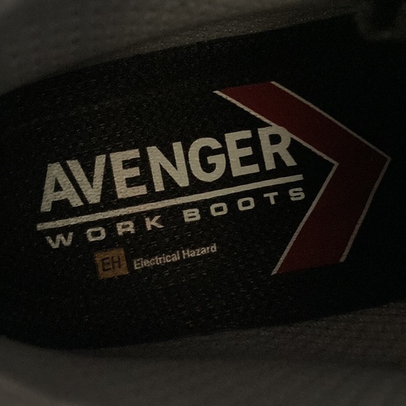 AVENGER Work Boots Reflex LIKE NEW CONDITION! Sz 7 Women’s M, With SAFETY TOECAP - Picture 12 of 13